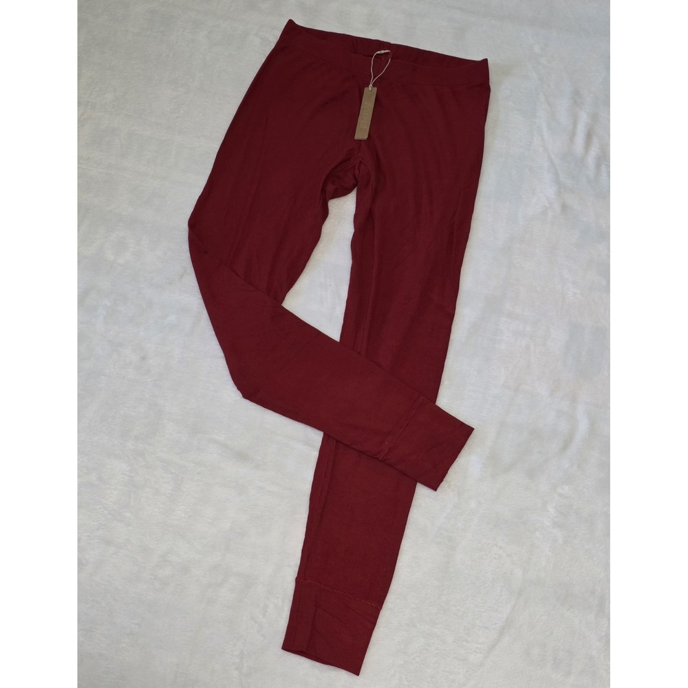 SKIMS Soft Lounge Ribbed Legging NWT Womens Medium in Color Brick Cozy